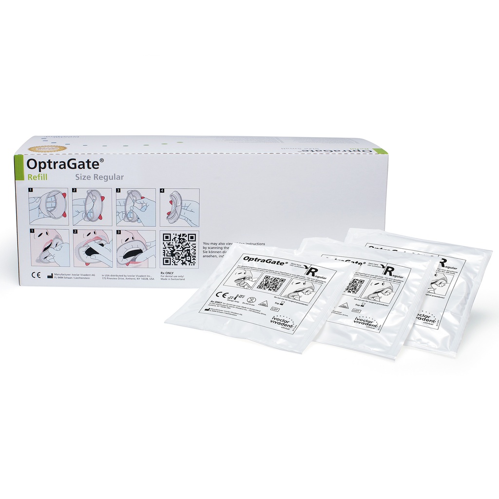RETRACTOR DE LABIOS OPTRAGATE REGULAR REFILL / 80 REF. 590850WW