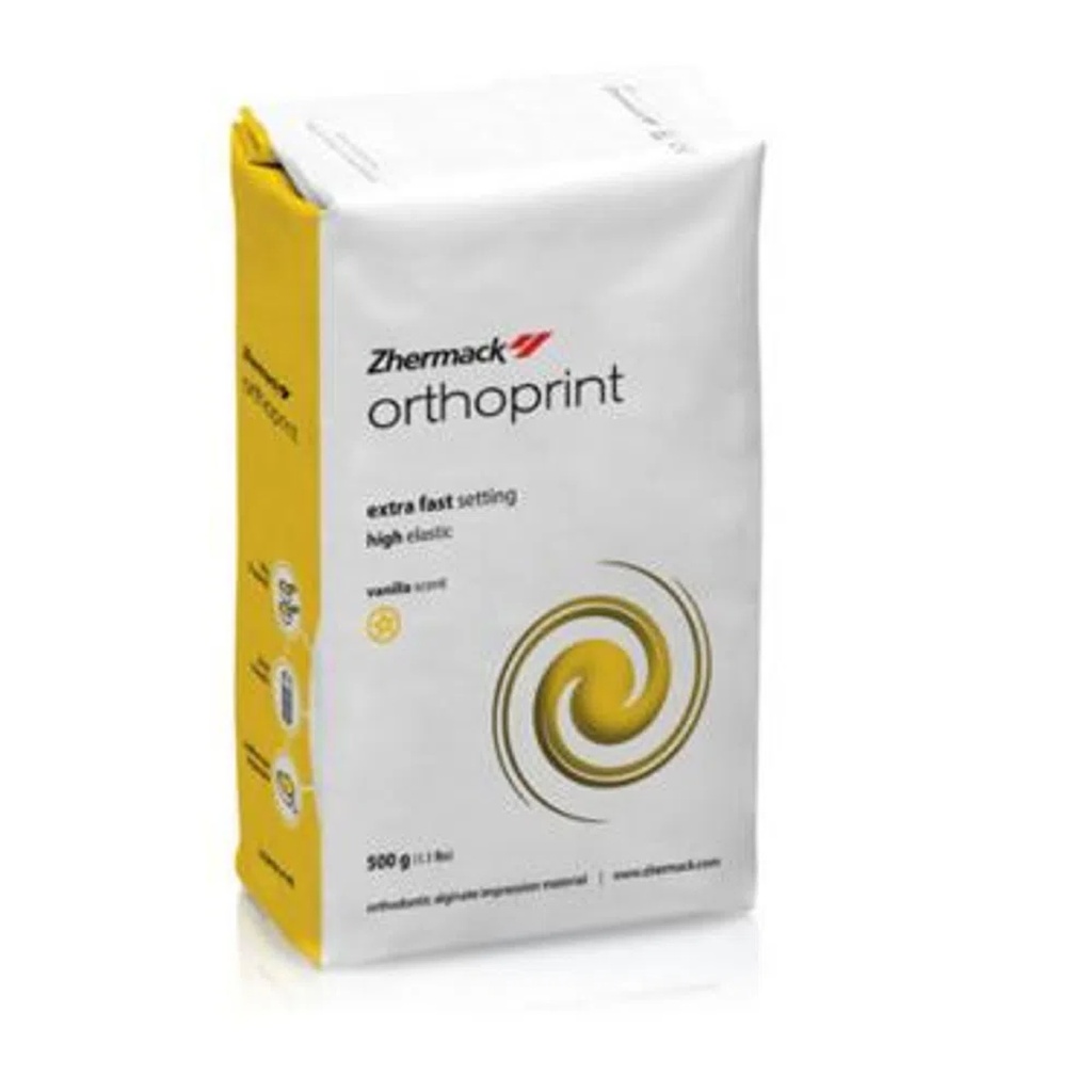 ALGINATO ZHERMACK ORTHOPRINT LL BOLSA 500 GRAMOS REF. C302145