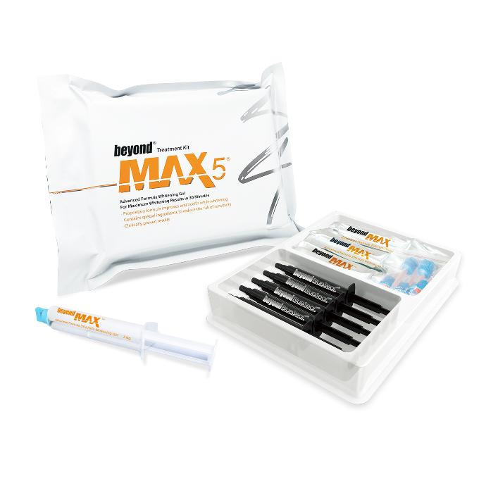 BLANQUEAMIENTO MAX5 KIT 5 PACIENTES PEROXIDO DE HIDROGENO 35% REF. BY-MX105