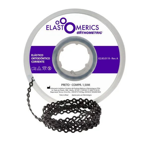 CADENAS 4.5M CORTA NEGRO ORTHOMETRIC REF. 60.05.5104
