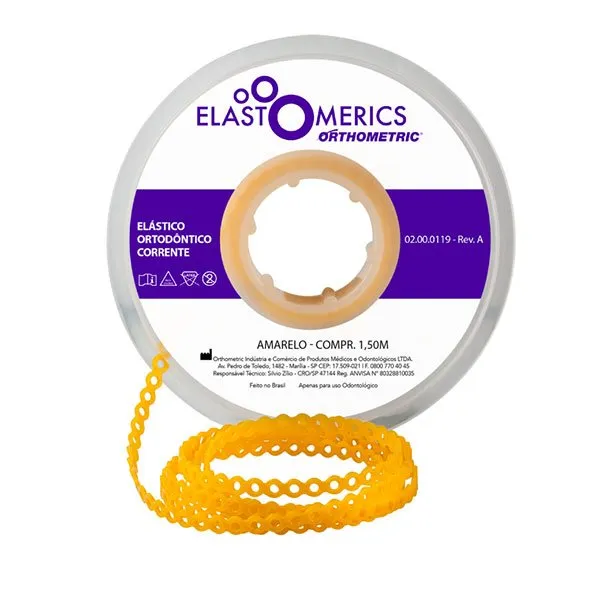 CADENAS 4.5M CORTA AMARILLO ORTHOMETRIC REF. 60.05.5114