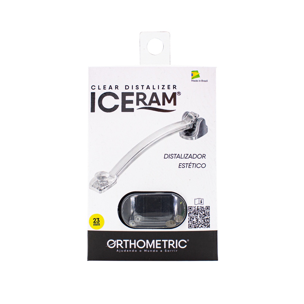 DISTALIZADOR ESTÉTICO PARA CLASE II 23MM ORTHOMETRIC REF. 11.90.1001