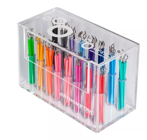 ORGANIZADOR DE ACRILICO PARA LIGADURAS ORTHOMETRIC REF. 30.10.0112