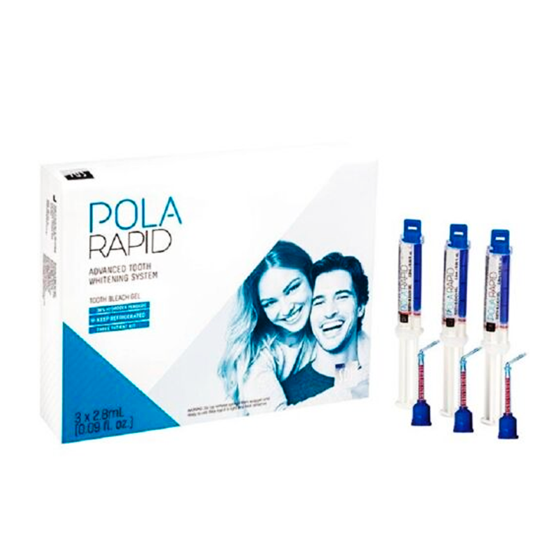BLANQUEAMIENTO POLA RAPID DE 3 PACIENTES REF. 7700505