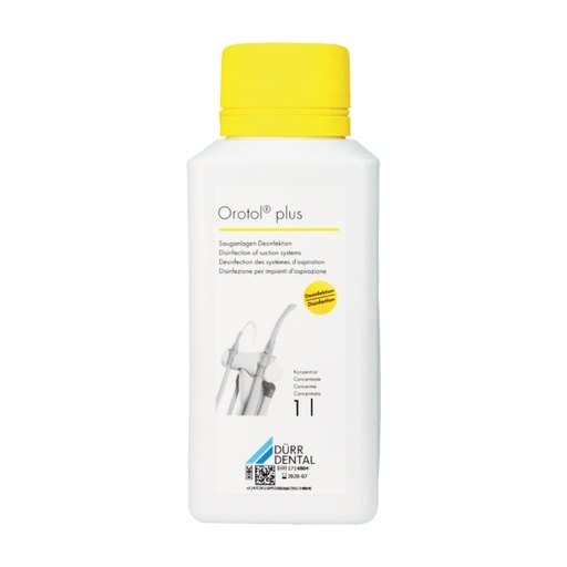 [41743] DESINFECTANTE DE SISTEMAS DE ASPIRACION CONCENTRADO OROTOL 1L DURR DENTAL REF. DU-RD1101L / CDS110M5576 / CDS110P5550