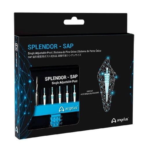 [24449] PINES DE FIBRA DE VIDRIO SPLENDOR SISTEMA DE PIN UNIVERSAL KIT DE 5 PINES + 1 FRESA REF. 6254