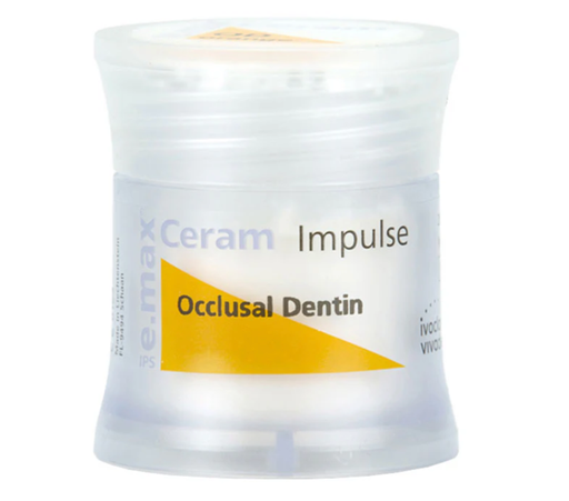 [76091] MASA CERAMICA IMPULSE DENTINA OCLUSAL 20 G AMARILLA REF. 531699
