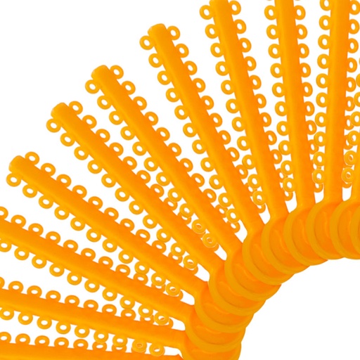 [52532] LIGADURA MODULAR AMARILLO PAQUETE DE 1012 UNIDADES ORTHOMETRIC REF. 60.06.1014