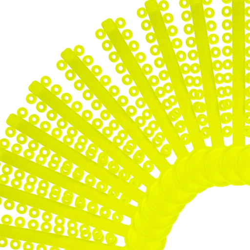 [52533] LIGADURA MODULAR AMARILLO CRISTAL PAQUETE DE 1012 UNIDADES ORTHOMETRIC REF. 60.06.1015