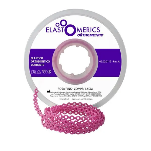 [52560] CADENAS 4.5M CORTA  ROSADO ORTHOMETRIC REF. 60.05.5103