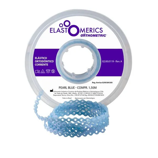 [52580] CADENAS 4.5M CORTA AZUL PERLA ORTHOMETRIC REF. 60.05.5125