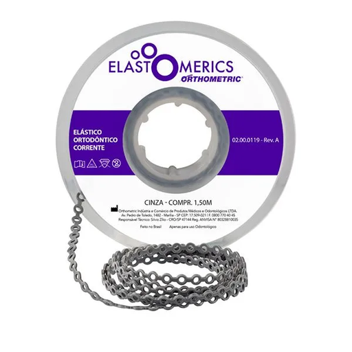 [52590] CADENAS 4.5M CORTA GRIS ORTHOMETRIC REF. 60.05.5108