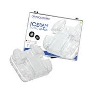 [52591] BRACKETS CERAMICOS DE AUTOLIGADO ICERAM TOTAL GLASS ROTH 0.022" ORTHOMETRIC REF. 10.60.2001