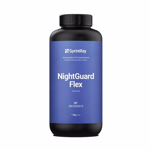 [74397] RESINA PARA GUARDAS NIGH GUARD FLEX CLEAR 1 KG UNIDAD SPRINTRAY REF. SRI 0202145