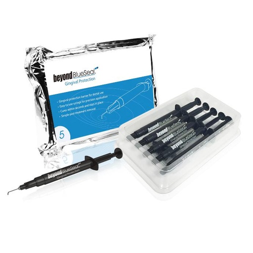 [44507] BARRERA GINGIVAL KIT DE 5 JERINGAS BLUESEAL REF. BY-PD0205