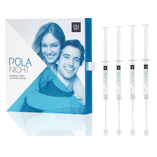 [40396] BLANQUEAMIENTO POLA NIGHT 16%  4 JERINGAS DE 3 GRAMOS C/U KIT 7700307 ECON NEW